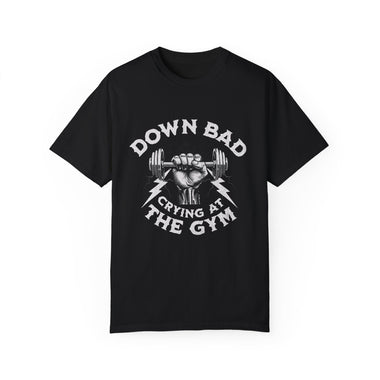 Down Bad Crying At The Gym Lyrics Shirt